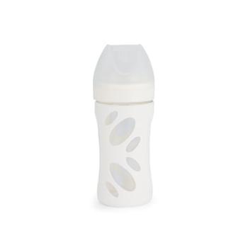 Twist shake Skleněná láhev Anti-Colic od 2+ měsíců 260 ml, bílá