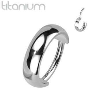 Šperky4U Segment kruh - helix / cartilage / tragus piercing TITAN - TIT1223-1210