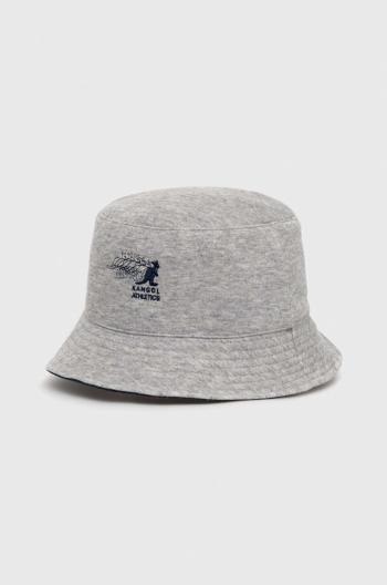 Oboustranný klobouk Kangol šedá barva