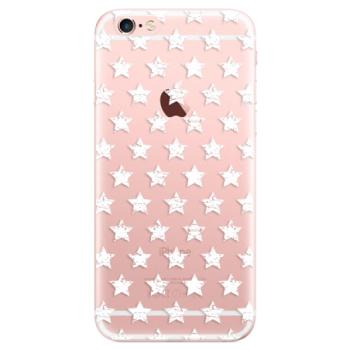 Odolné silikonové pouzdro iSaprio - Stars Pattern - white - iPhone 6 Plus/6S Plus