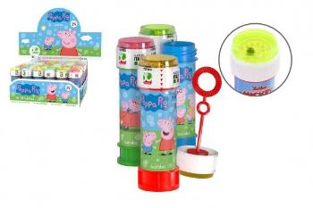 Bublifuk 60ml Peppa Pig/Prasátko Peppa 11,5cm