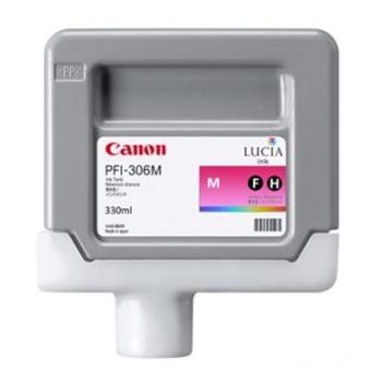 CANON PFI-306 M - originální cartridge, purpurová, 330ml