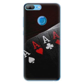 Odolné silikonové pouzdro iSaprio - Poker - Huawei Honor 9 Lite