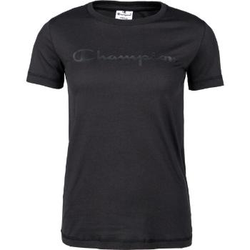 Champion CREWNECK T-SHIRT Dámské tričko, černá, velikost M