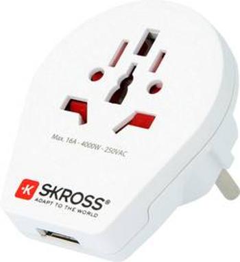 Cestovní adaptér Skross World to Europe USB 1.500260