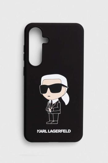 Obal na telefon Karl Lagerfeld S24+ S926 černá barva