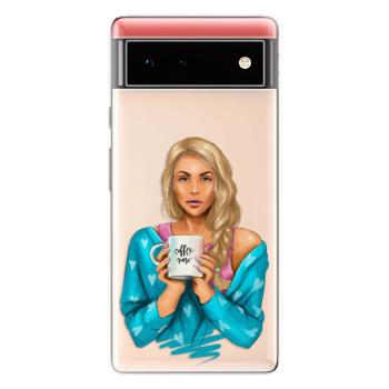 Odolné silikonové pouzdro iSaprio - Coffe Now - Blond - Google Pixel 6 5G