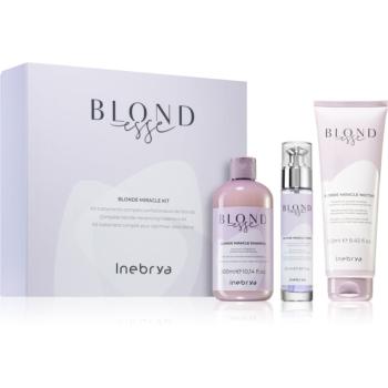 Inebrya BLONDesse Blonde Miracle Kit dárková sada (pro blond vlasy)