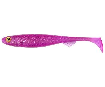 Fox rage gumová nástraha slick shad uv purple rain - 9 cm