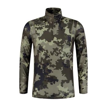 Korda triko kool quick dry long sleeve neck kamo - l