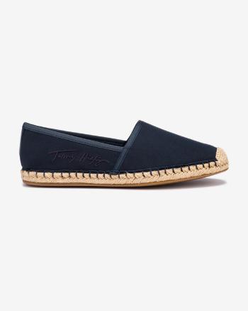 Tommy Hilfiger Signature Espadrilky Modrá