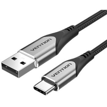 Vention Type-C (USB-C) <-> USB 2.0 Cable 3A Gray 0.25m Aluminum Alloy Type (CODHC)