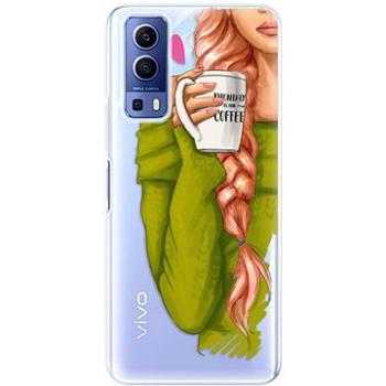 iSaprio My Coffe and Redhead Girl pro Vivo Y52 5G (coffread-TPU3-vY52-5G)