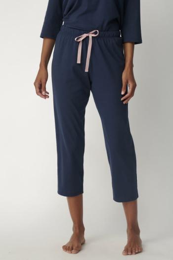 Tmavě modré tříčtvrteční pyžamové kalhoty Mix&Match