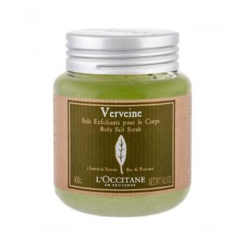 L'Occitane Verveine Body Salt Scrub 400 g tělový peeling pro ženy