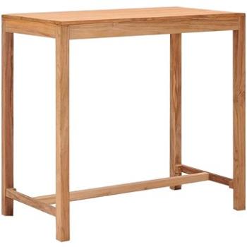  Zahradní barový stůl 110 x 60 x 105 cm masivní teakové dřevo (287234)