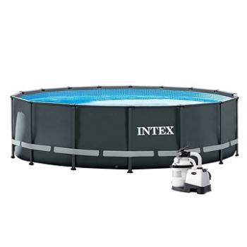 INTEX Florida Premium Grey 4,88x1,22 m + PF Sand 4 vč. přísl. - Intex 28324 (10340037)