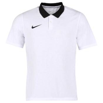 Nike M NK DF PARK20 POLO SS Pánské polo tričko, bílá, velikost XL