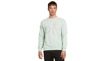 Dedicated Sweatshirt Malmoe Color Bike Mint zelené 18300