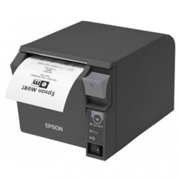 Epson TM-T70II C31CD38032 pokladní tiskárna, USB + serial, černá, řezačka, se zdrojem