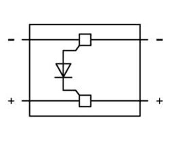 Diodový modul, WAGO 2002-880/1000-411, 10.4 mm , 50 ks