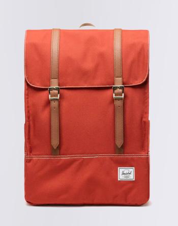 Batoh Herschel Supply Survey ™ Red Ochre/White Stitch 20 l