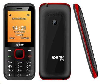 eSTAR X24 Dual Sim gsm tel. Red