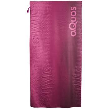 AQUOS TECH TOWEL 75 x 150 Rychleschnoucí sportovní ručník, růžová, velikost