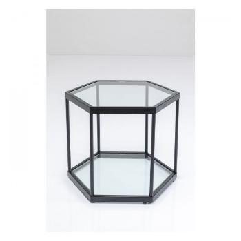 Konferenční stolek Comb – černá, 45 × 55 cm