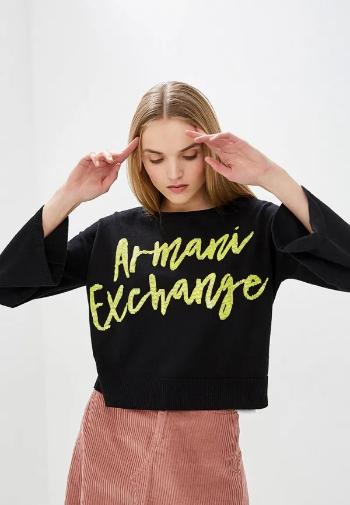 Armani Armani Exchange dámský černý pullover 