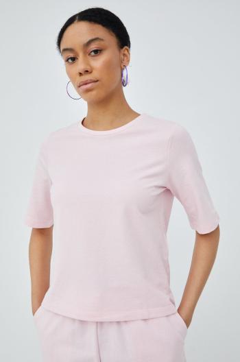 Tričko Vero Moda růžová barva