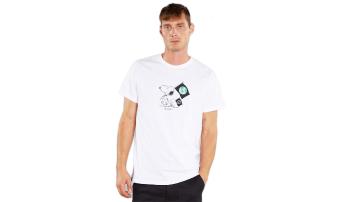 Dedicated T-shirt Stockholm Snoopy Flag White bílé 18197