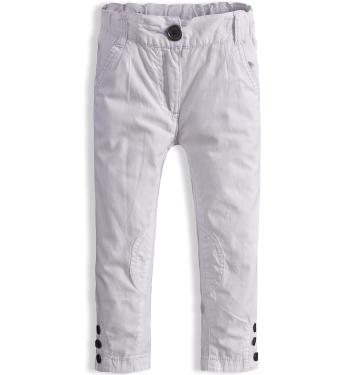Dívčí plátěné kalhoty DIRKJE bílé Velikost: 92