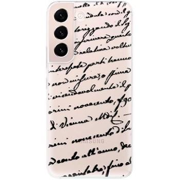 iSaprio Handwriting 01 - black pro Samsung Galaxy S22 5G (hawri01b-TPU3-S22-5G)