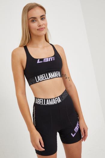 Top a tréninkové šortky LaBellaMafia Cycling , černá barva