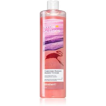 Avon Senses Flamingo Sunset relaxační sprchový krém 500 ml