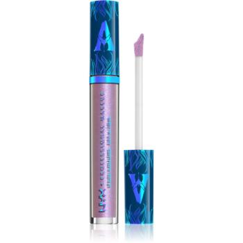 NYX Professional Makeup Limited Edition Avatar Luminescent Lip Gloss lesk na rty s holografickým efektem odstín 02 Biolume Glow 3,05 ml