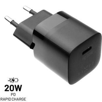 FIXED PD Rapid Charge Mini s USB-C výstupem a podporou PD 20W černá (FIXC20M-C-BK)