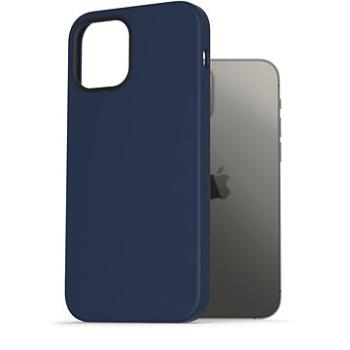 AlzaGuard Magnetic Silicone Case pro iPhone 12 / 12 Pro modré (AGD-PCMS002L)