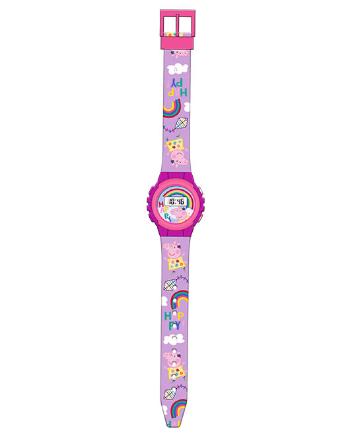 Euroswan Dětské náramkové hodinky digital - Peppa Pig