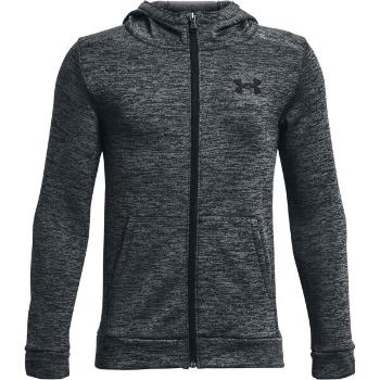 Under Armour ARMOUR FLEECE Chlapecká mikina, tmavě šedá, velikost