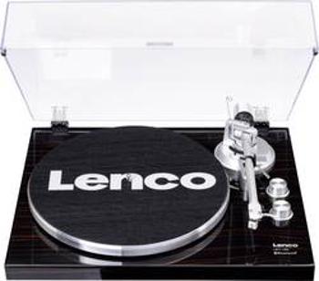 USB gramofon Lenco LBT-188, řemínkový pohon, vlašský ořech