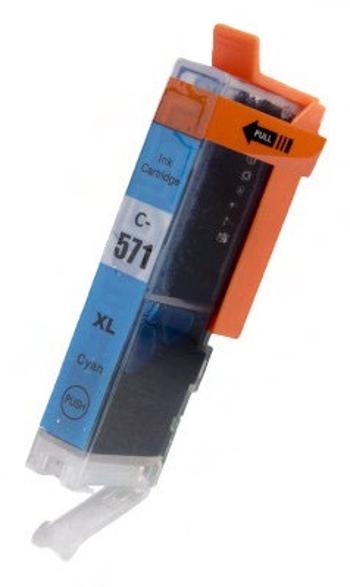 CANON CLI-571-XL C - kompatibilní cartridge, azurová, 11ml