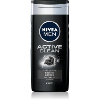 Nivea Men Active Clean sprchový gel pro muže 250 ml