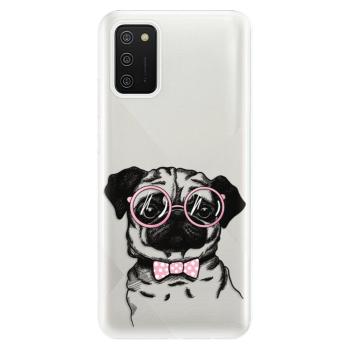 Odolné silikonové pouzdro iSaprio - The Pug - Samsung Galaxy A02s