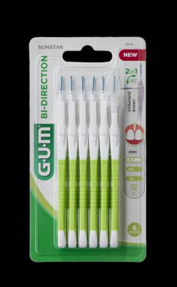 Gum Mezizubní kartáčky BI-DIRECTION 0,7 mm 6 ks