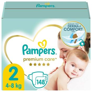 Pampers Premium Care 2 4-8 kg 148 ks