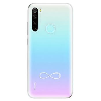 Odolné silikonové pouzdro iSaprio - čiré - Infinity - Xiaomi Redmi Note 8