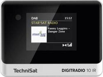 Internetové stolní rádio TechniSat DIGITRADIO 10 IR, Bluetooth, DAB+, internetové rádio, FM, Wi-Fi, černá/stříbrná