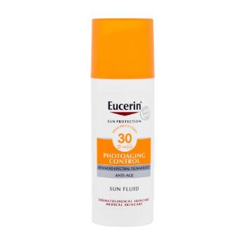 Eucerin Sun Protection Photoaging Control Sun Fluid SPF30 50 ml opalovací přípravek na obličej pro ženy proti vráskám